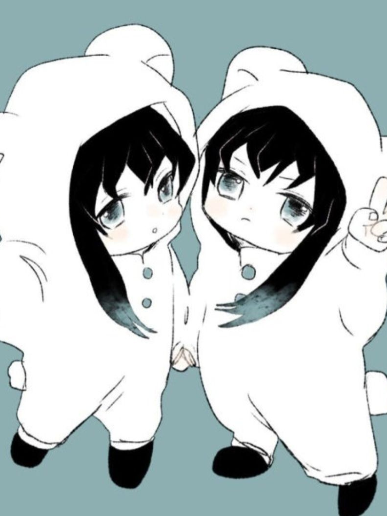 탄지로 일행+무이유이유저 남매 대표 이미지