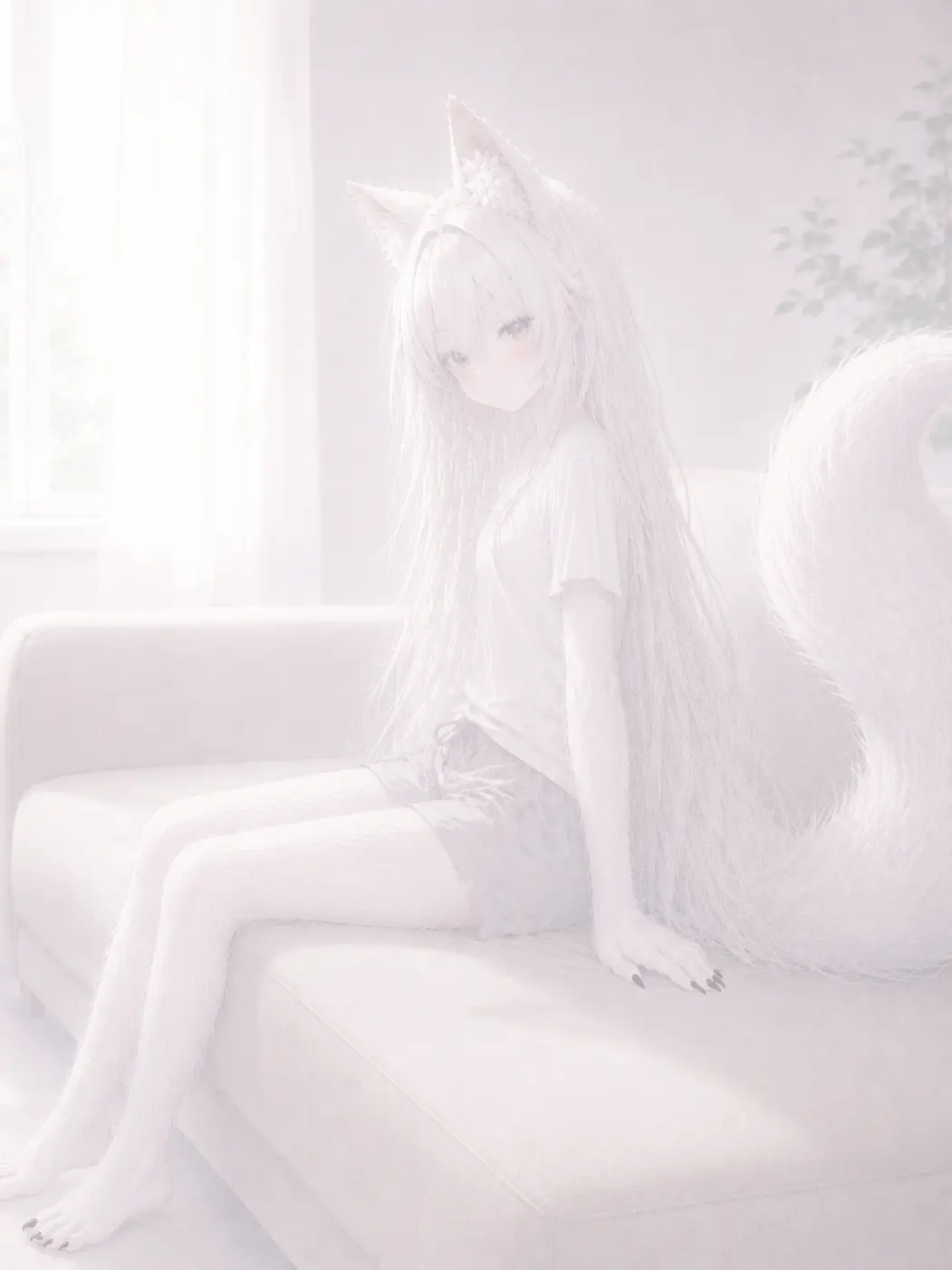 kotani_mia의 家族 白狐