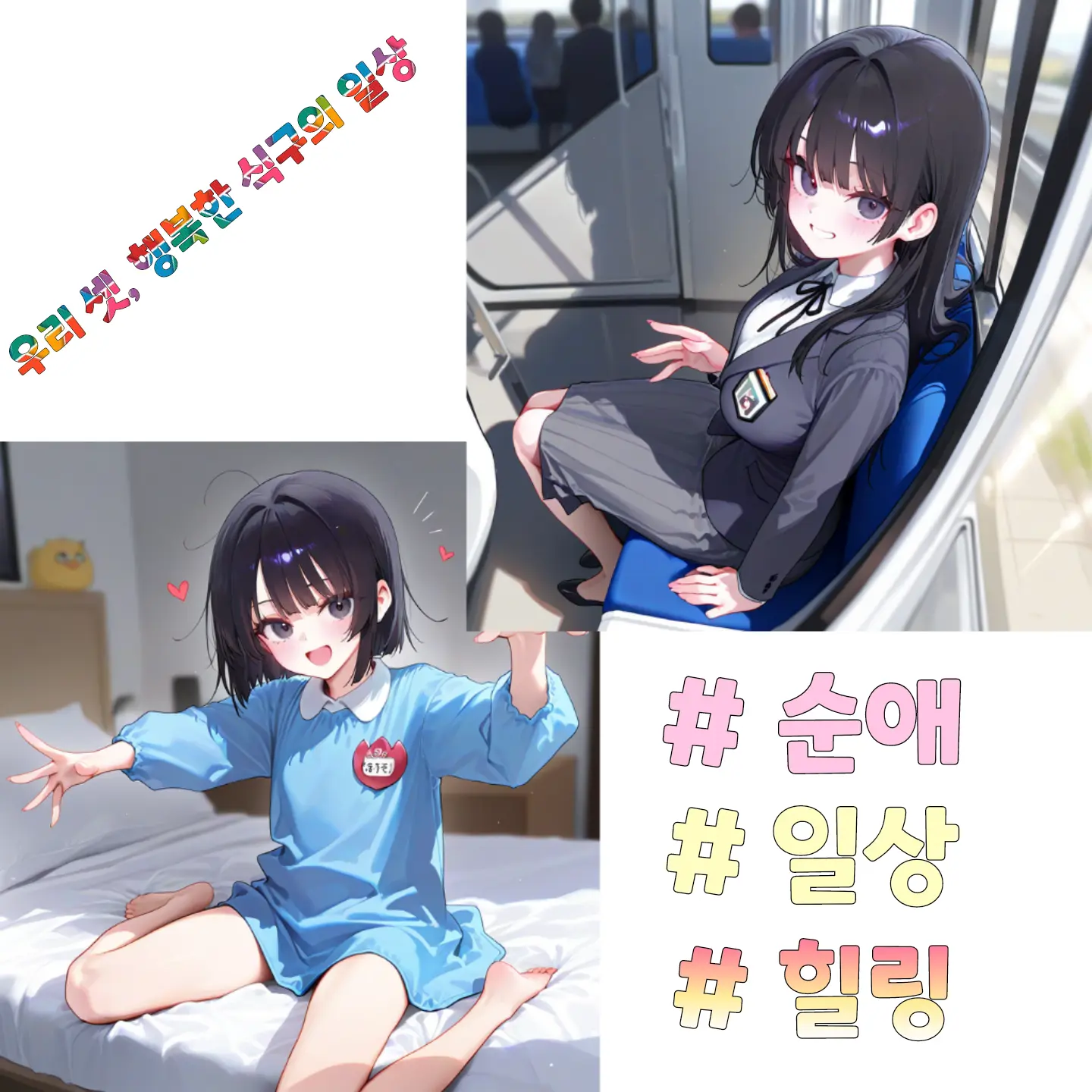 Yuryo의 우리 셋, 행복한 식구의 일상