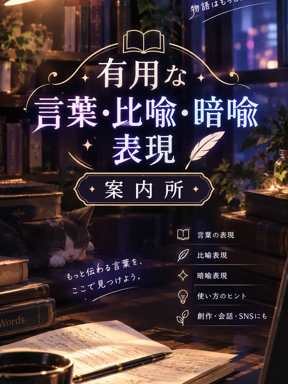 MuskyTorch0439의 有用な言葉・比喩・暗喩表現案内所