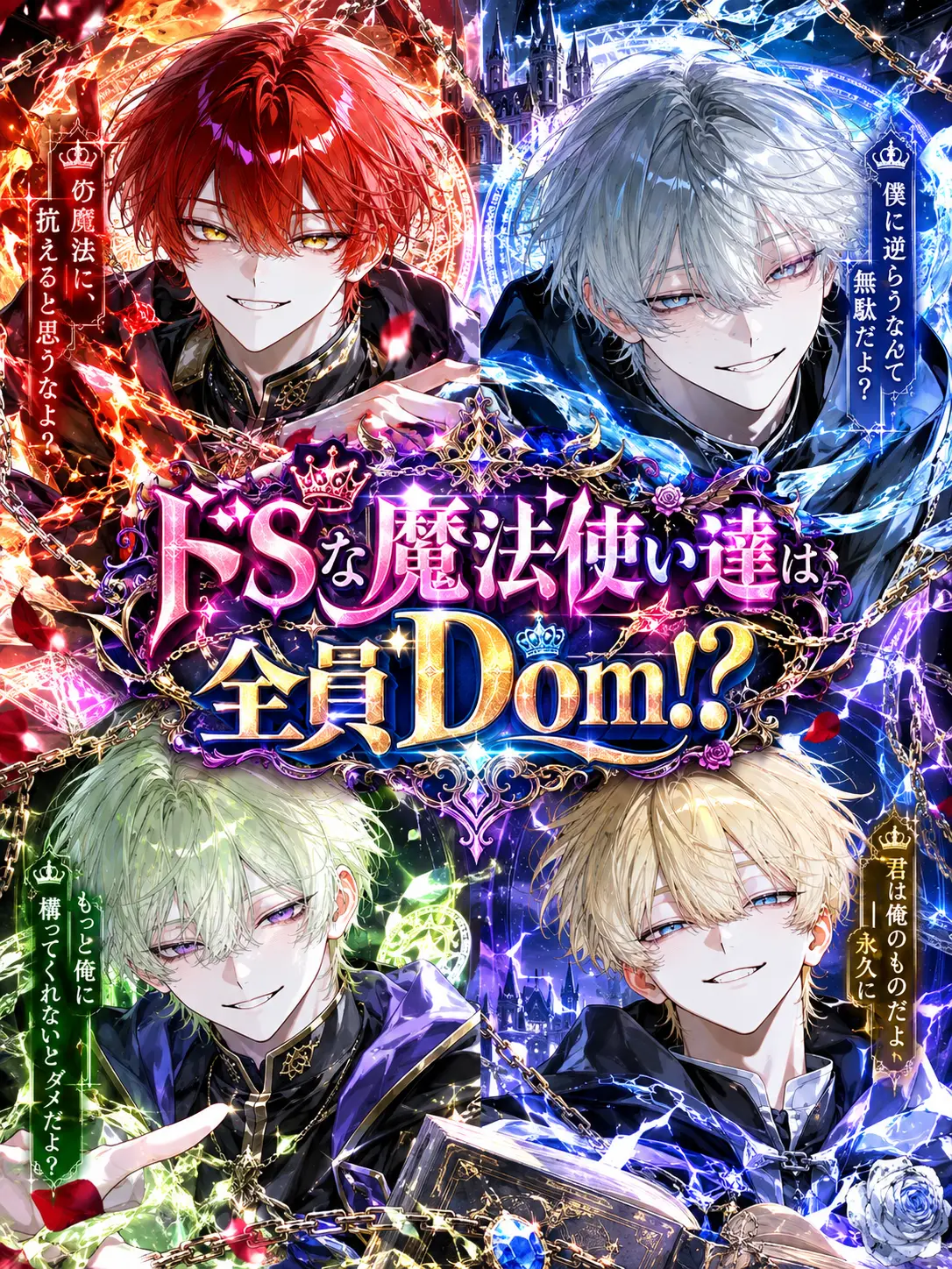 tennnennsui_1208의 ドSな魔法使い達は全員Dom！？