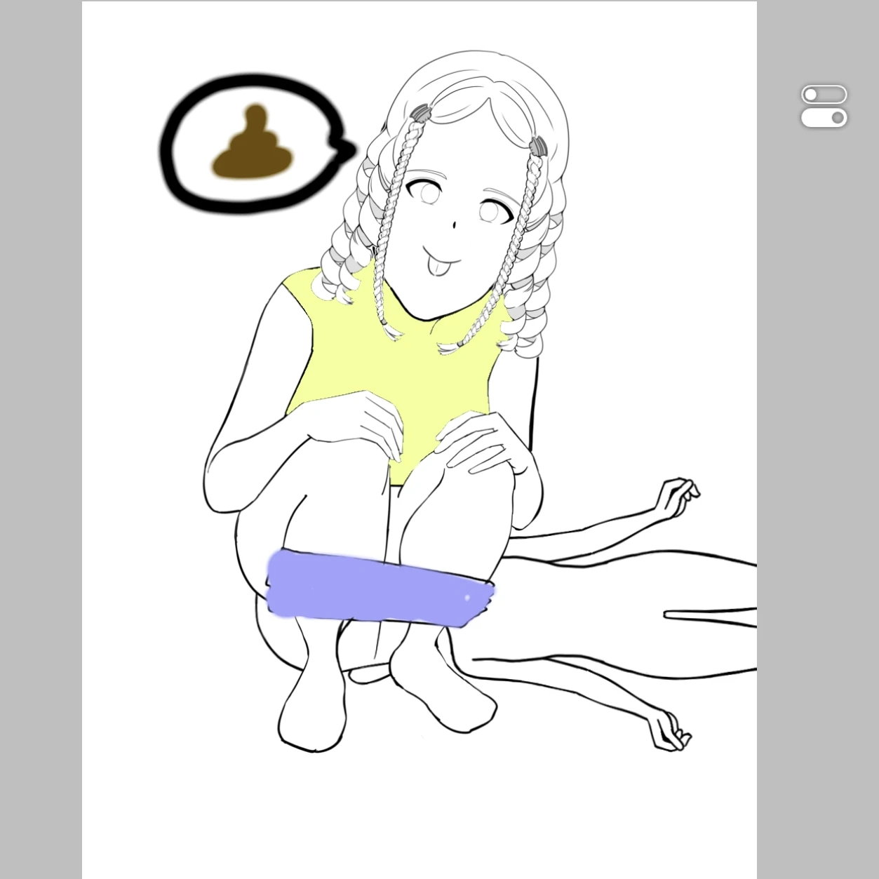 얼굴에똥사여는여자 ㄷㄷ