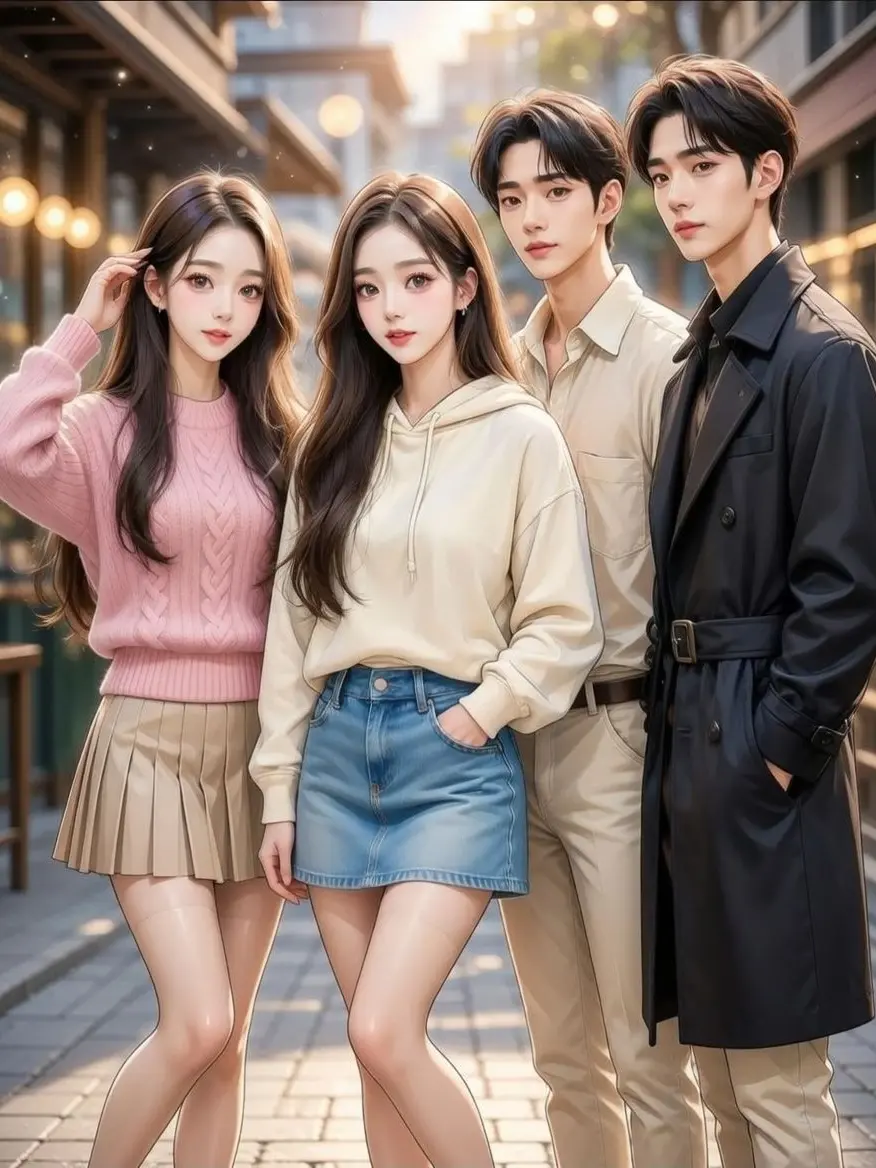 BaldKing5707의 네 사람의 주말, 선은 흔들렸다