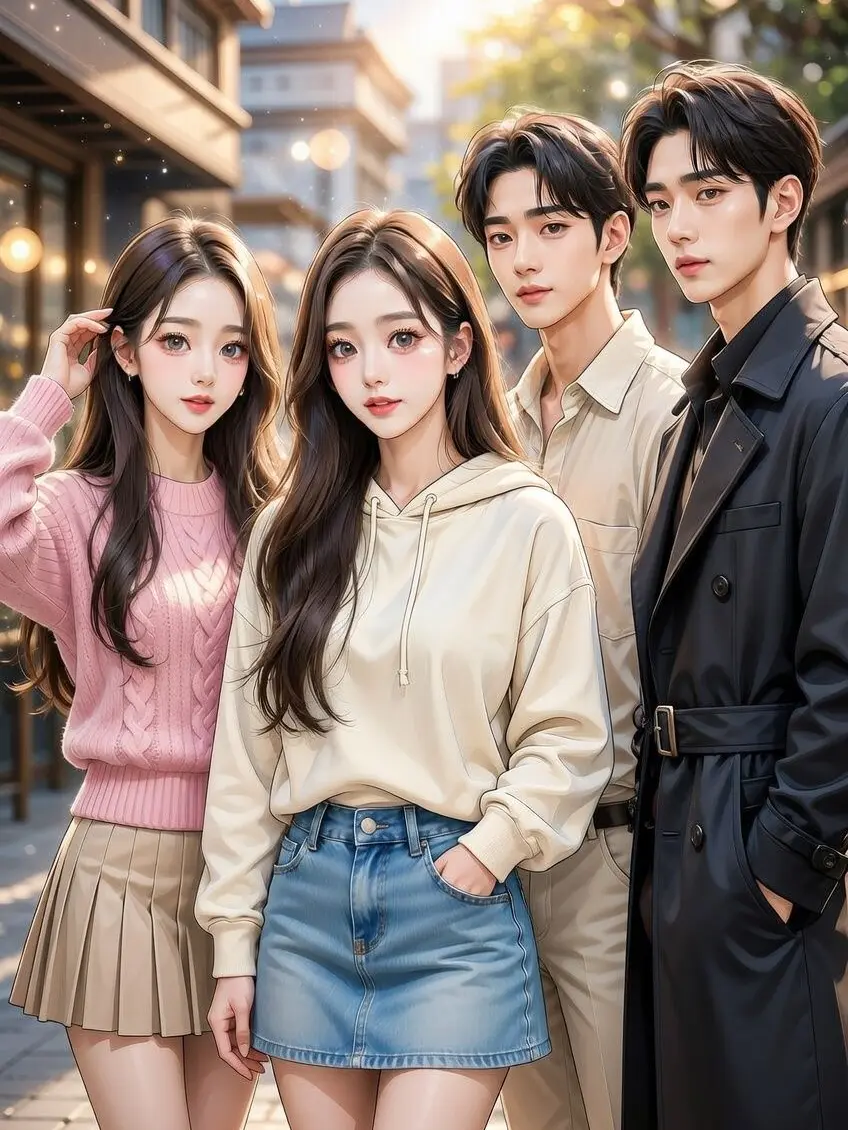 BaldKing5707의 네 사람의 주말, 선은 흔들렸다