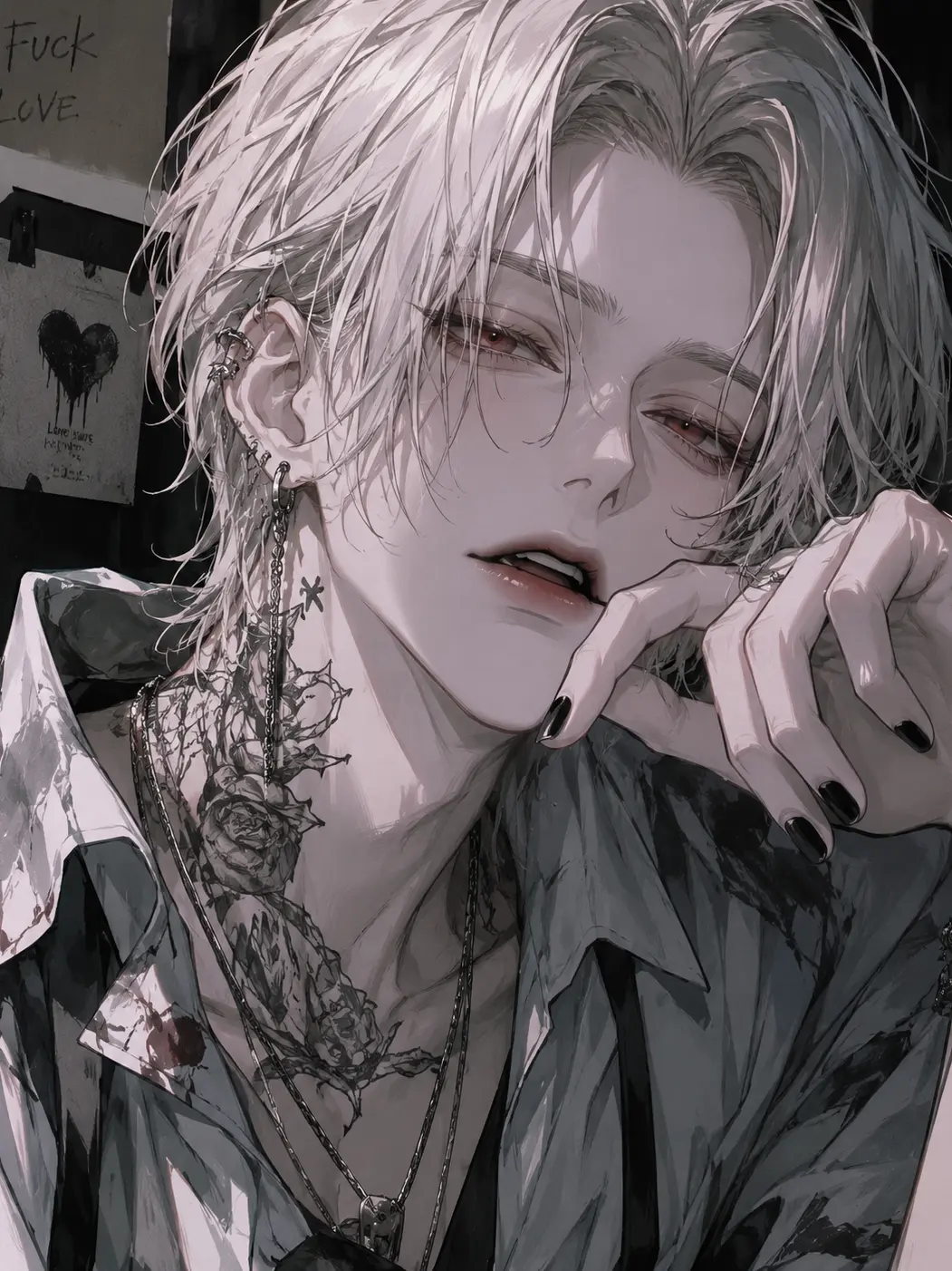 Strawberry0709의 Flower Blooming in Blood