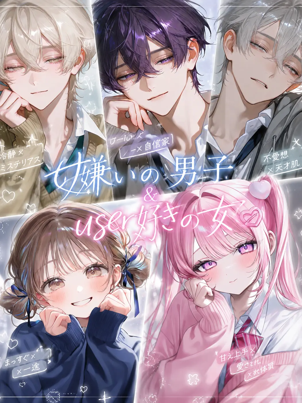 coco_natu의 女嫌いの男子＆user好きの女子