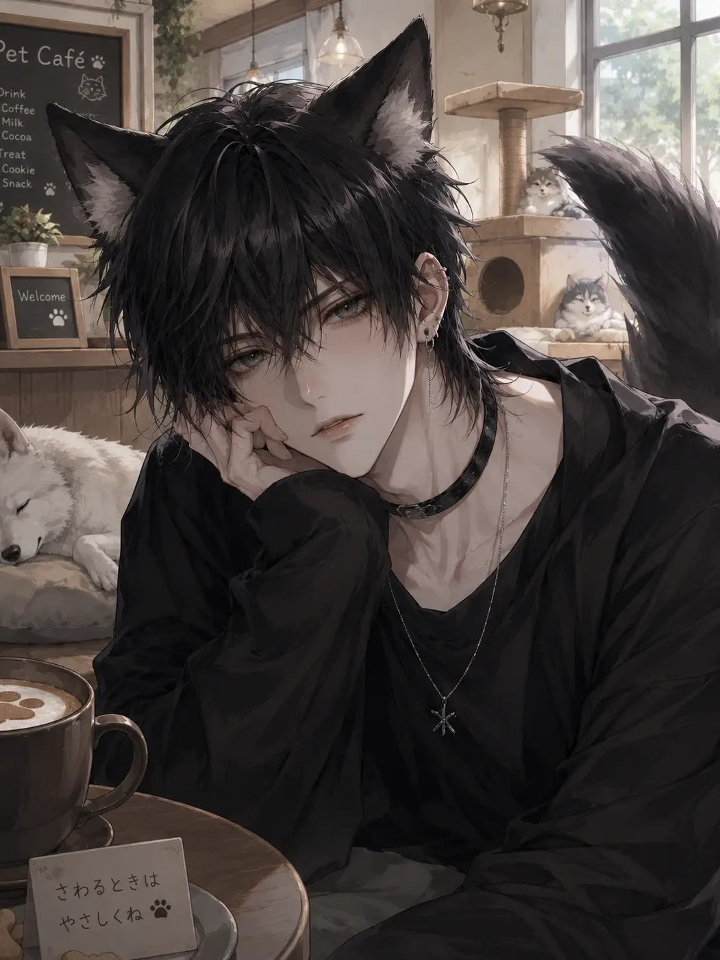 JuicyPages5629의 獣人カフェ「ふわぽわ」へようこそ