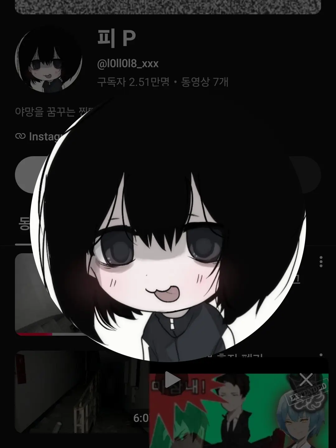 Droriandoggorrirsudo의 피p