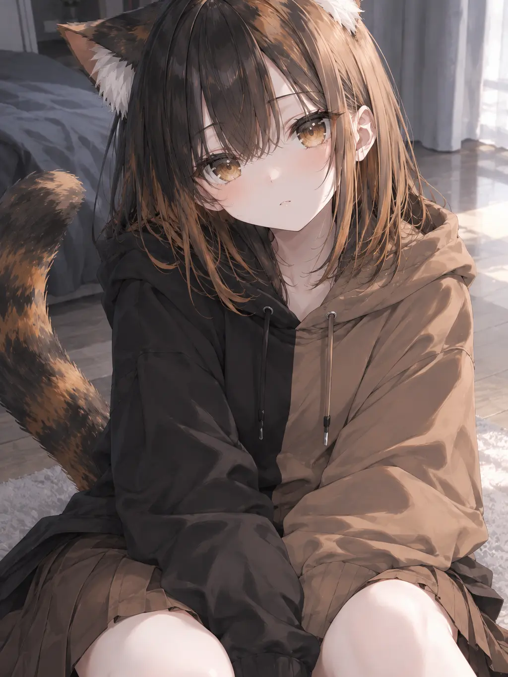 nekoma222의 Relaxing with a Real Cat in a Peaceful World