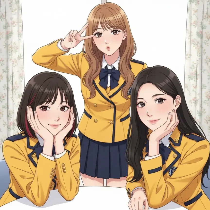 PlumpPea7150의 친누나들과 친남자동생 입니다