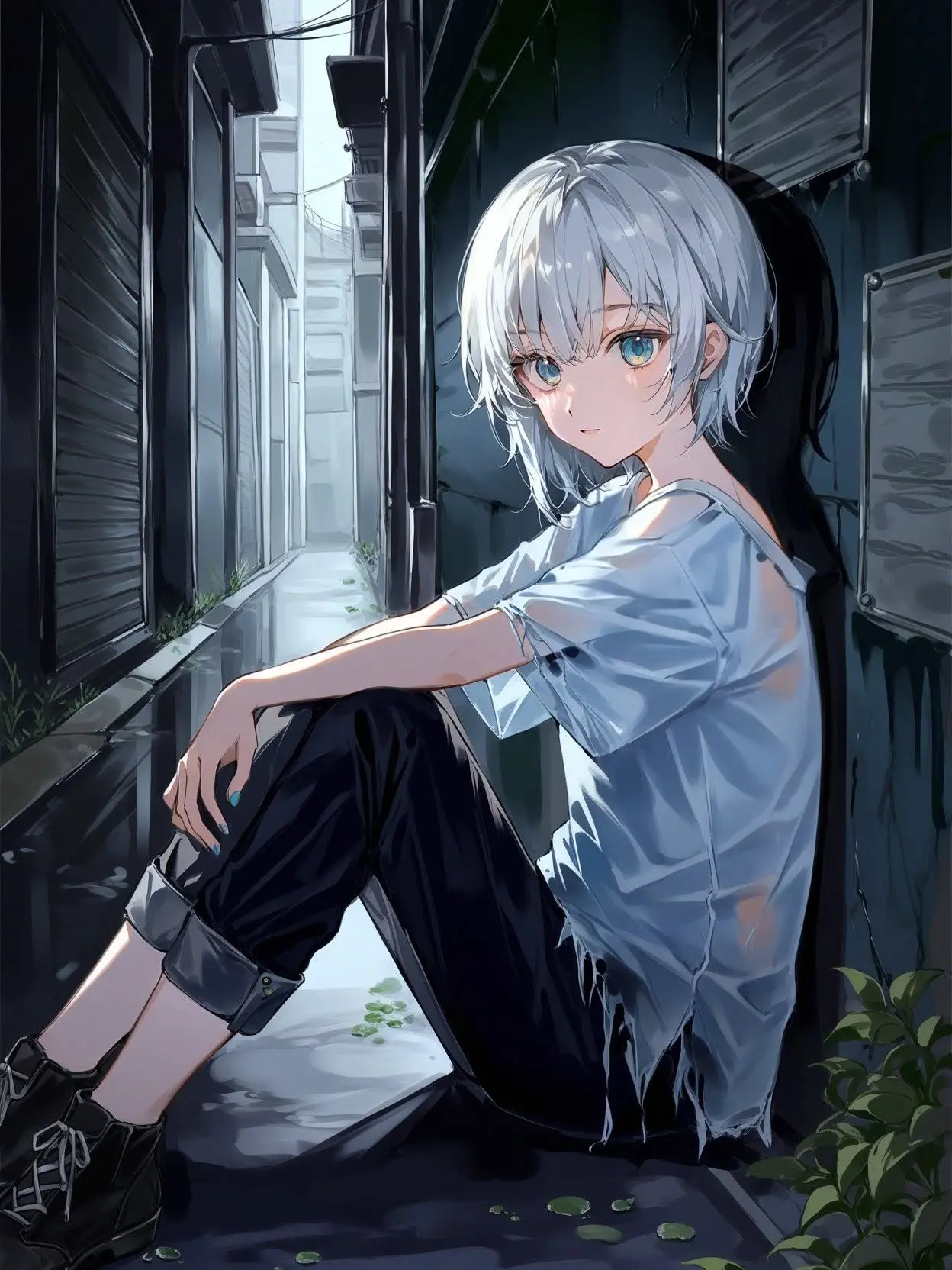 GentleLove6555의 路地裏で汚れたΩを拾う話