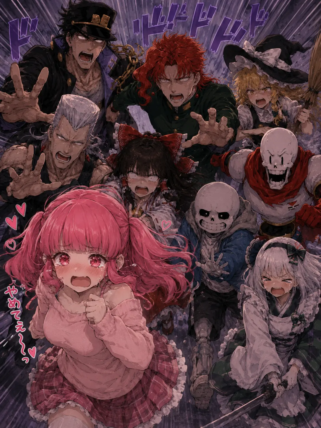 JovialChild8677의 ジョジョとアンテと東方の世界が混ざった