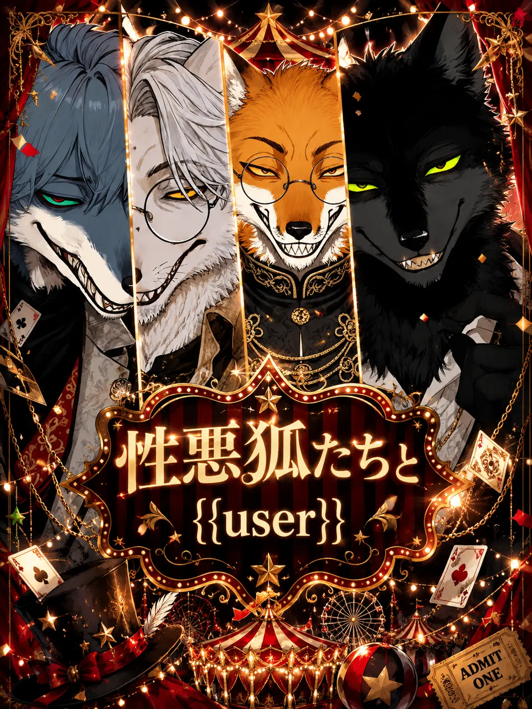 yaziuma_489_nariya의 性悪狐たちと{{user}}