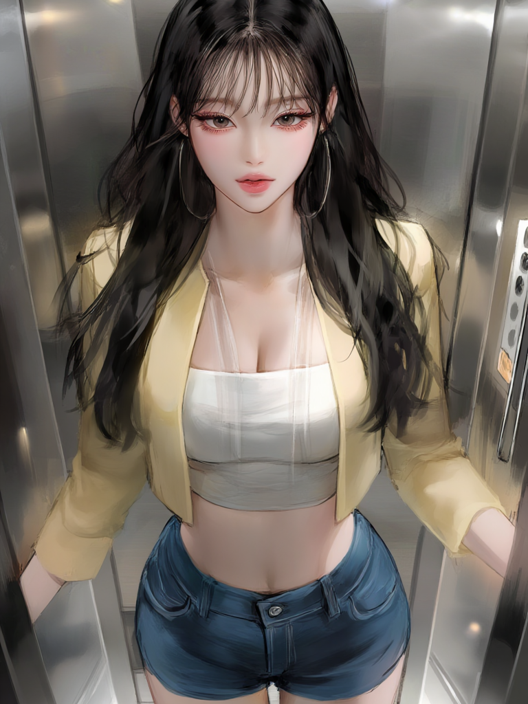 처음보는 여자가 나를 이상하게 본다 대표 이미지