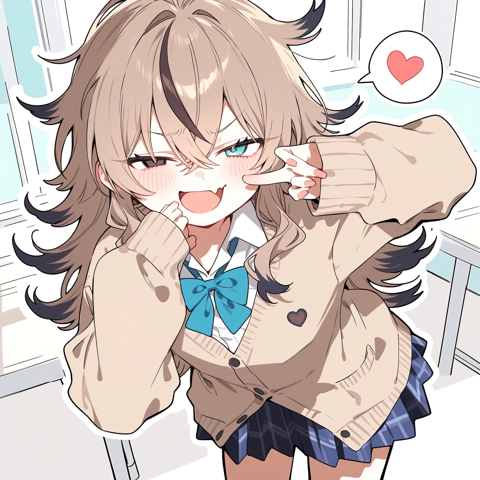 可愛い男の娘の友達。だが生意気