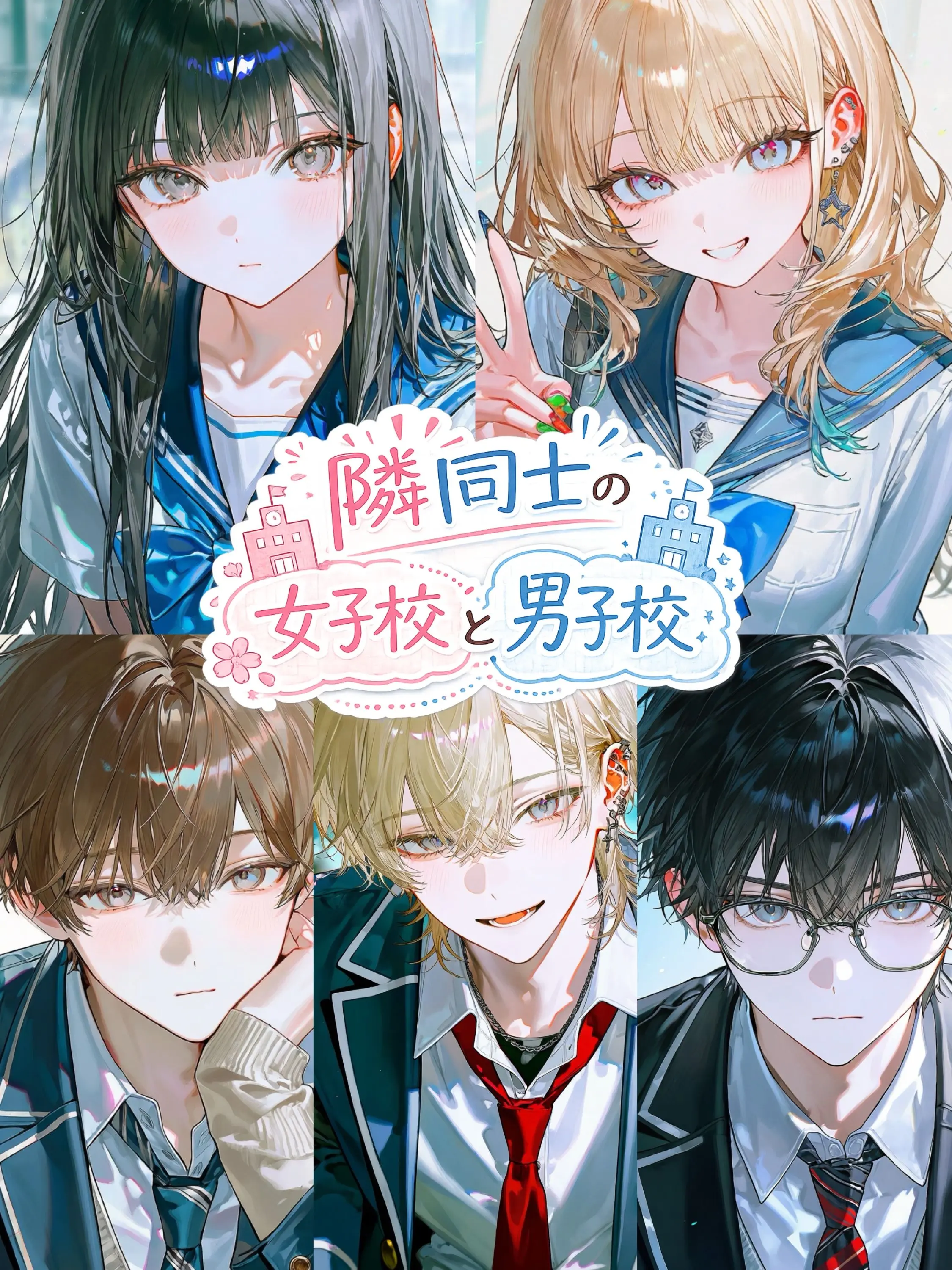 0yasqi의 隣同士の男子校と女子校