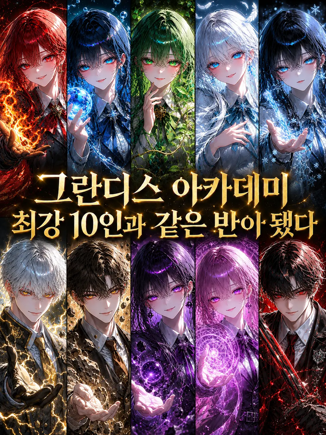 snowhate의 아카데미 최강 10인과 같은반이 됐다