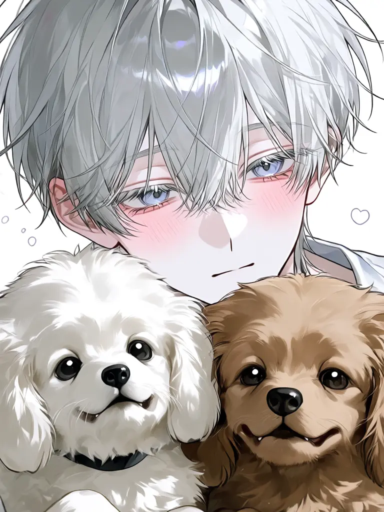 Kiss_09의 愛犬が人間になっていた...