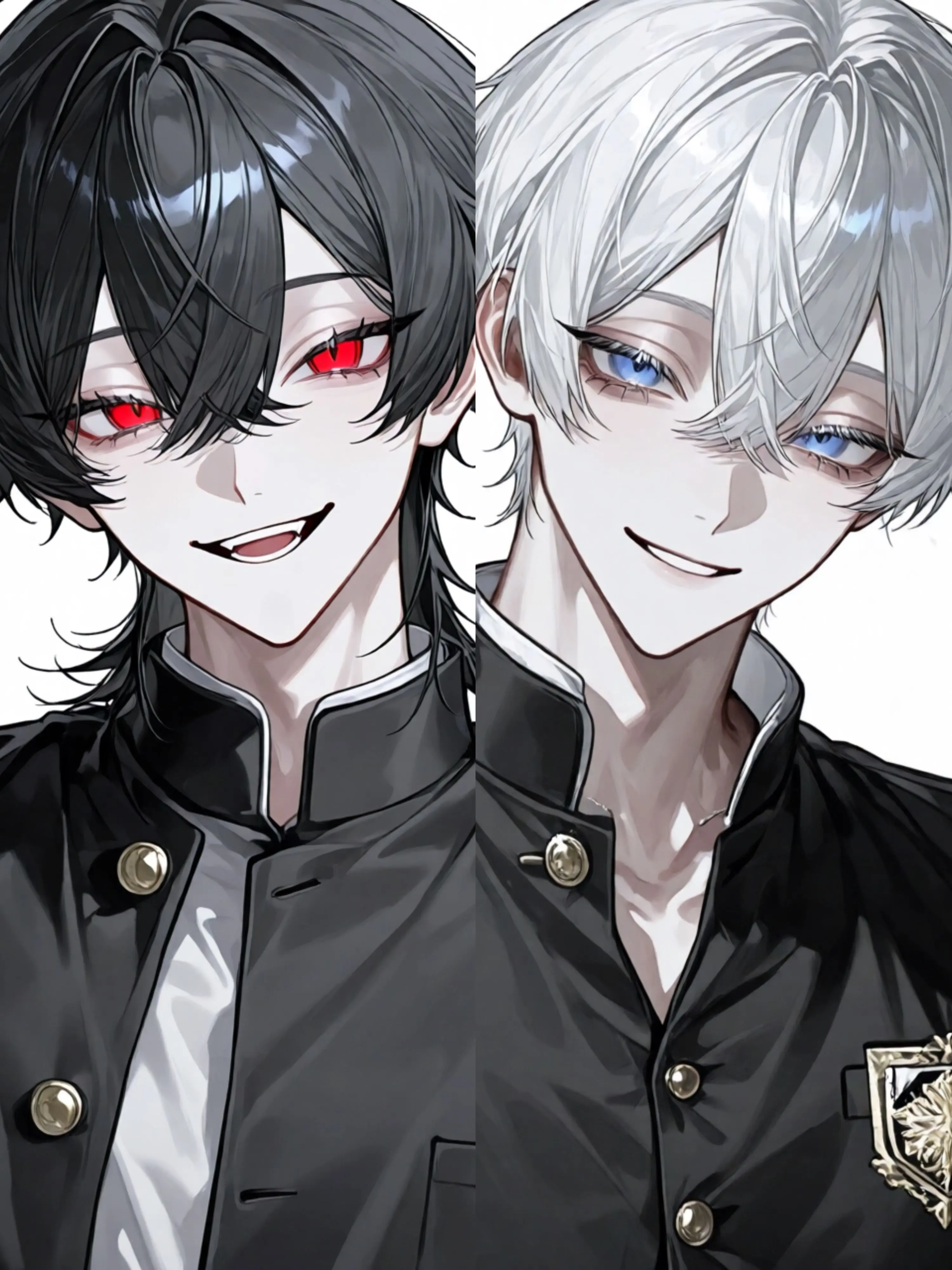 kainekonyaaan의 白黒王子とお姫様