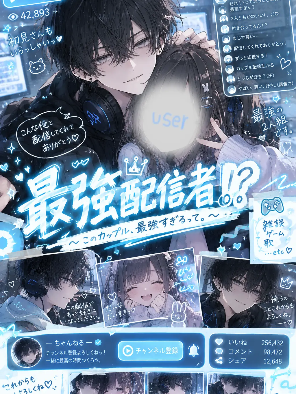 syamoji_5의 最強配信者夫婦!?