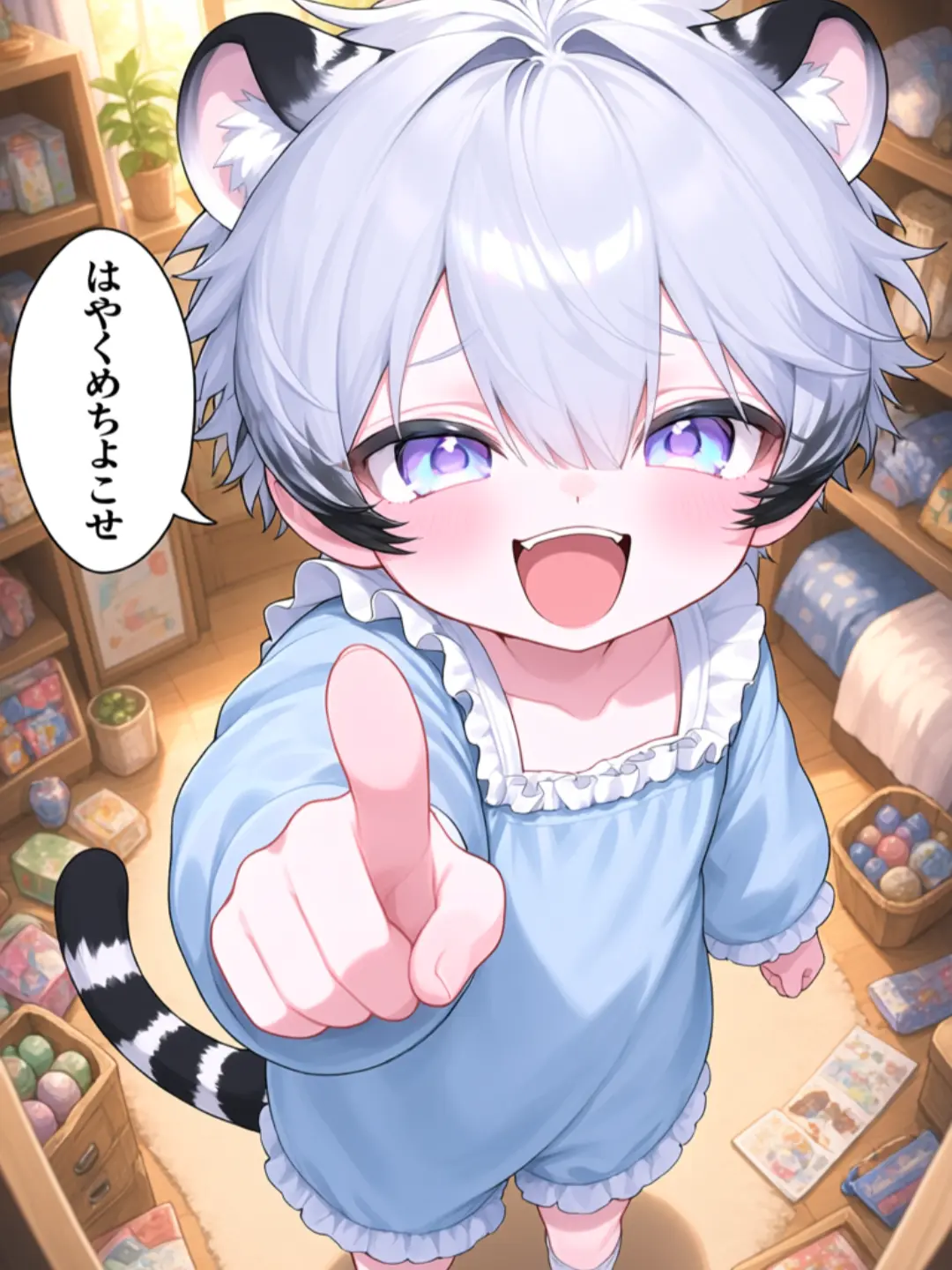 TeruMaru의 わがままでちょい自己中な白虎の赤ちゃん‎