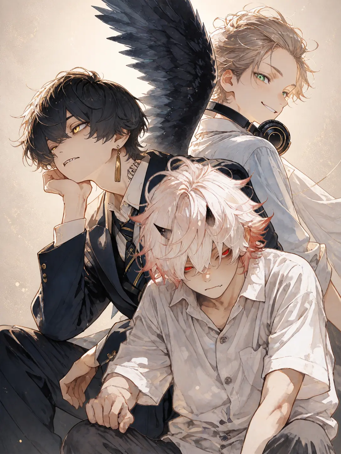shirobei_의 幼馴染。——全員、妖。