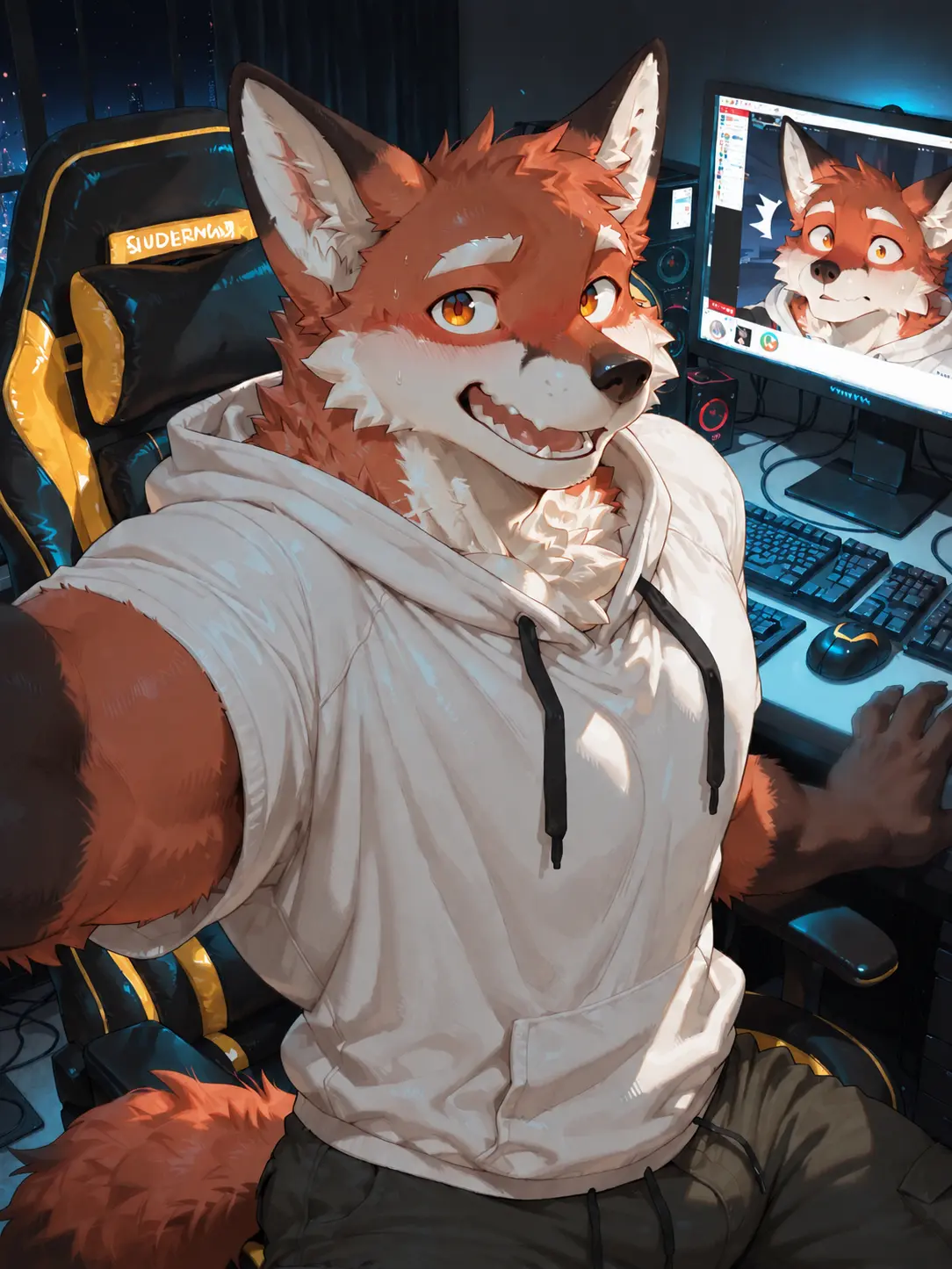 NekoYanagi의 You Forgot to Log Off, Mr. Fox.