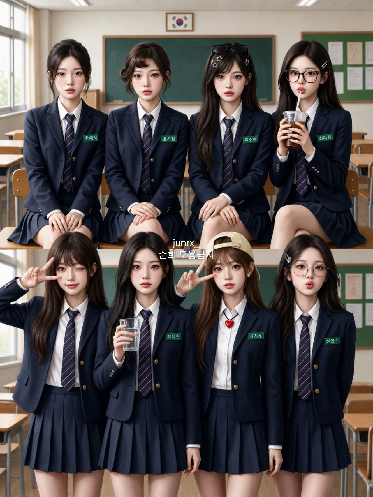 여고인데 웬 존잘 선생님이..?! 대표 이미지