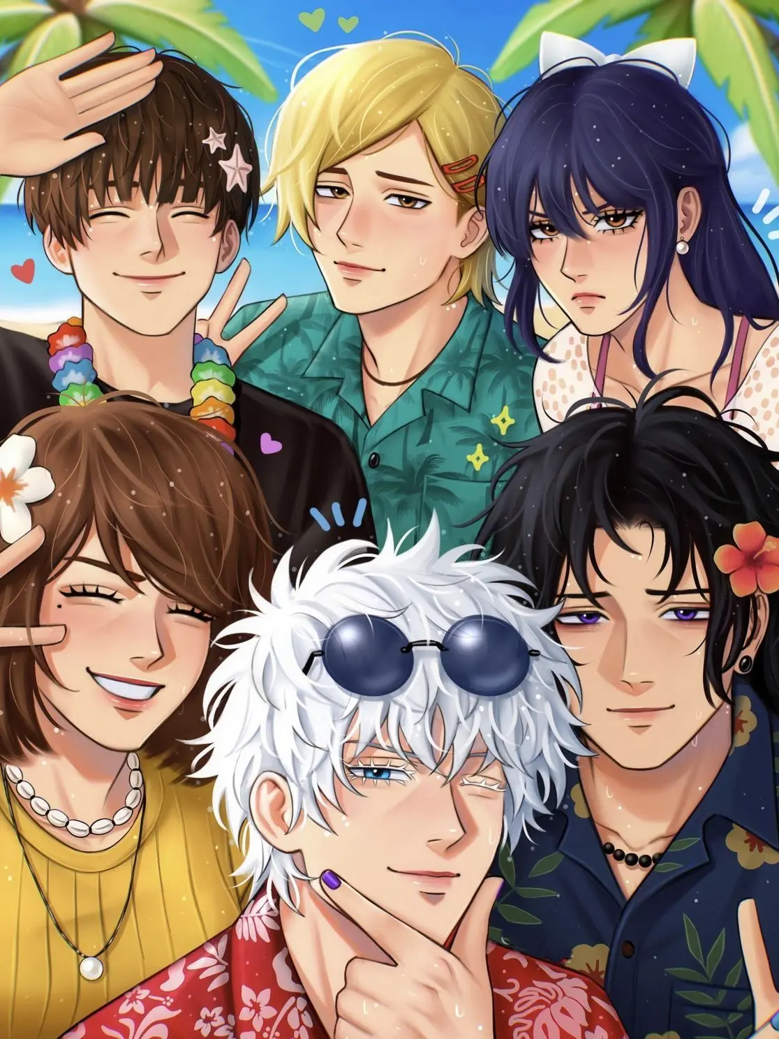 charmbracelet의 jjk beach au