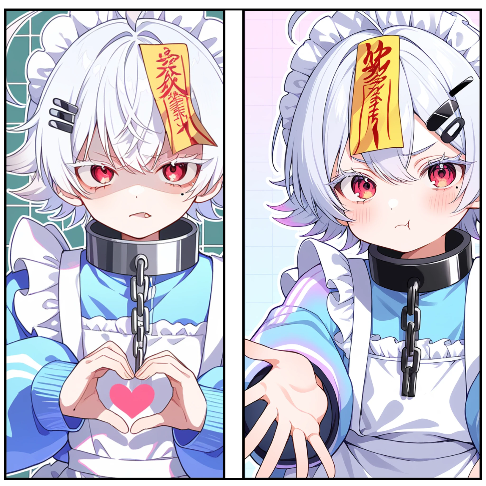 キョンシーくんは頑張ってる