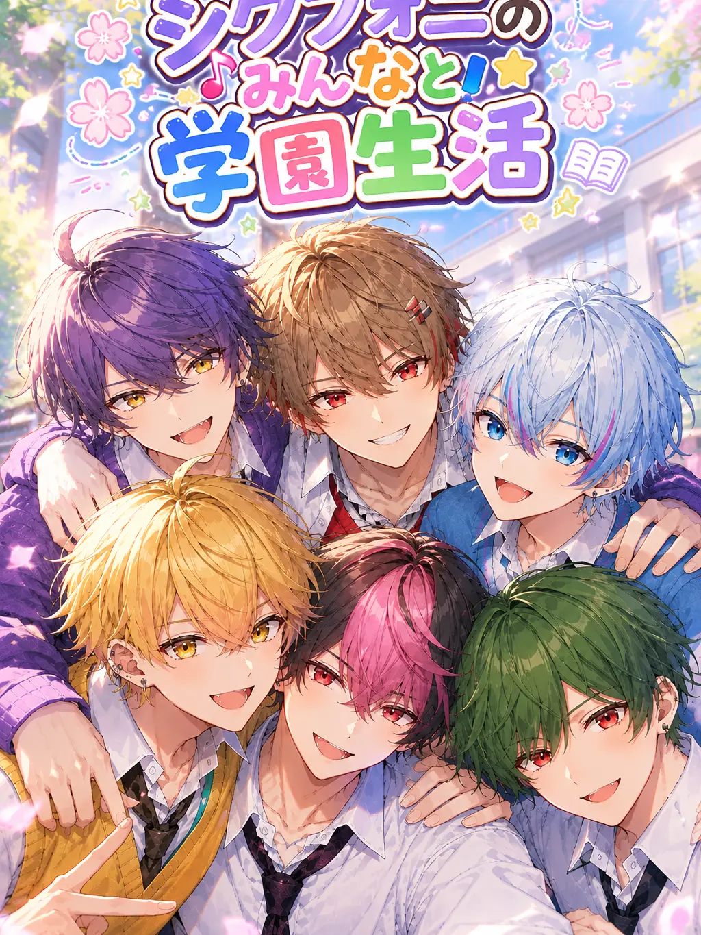 six_lueur의 シクフォニのみんなと学園生活