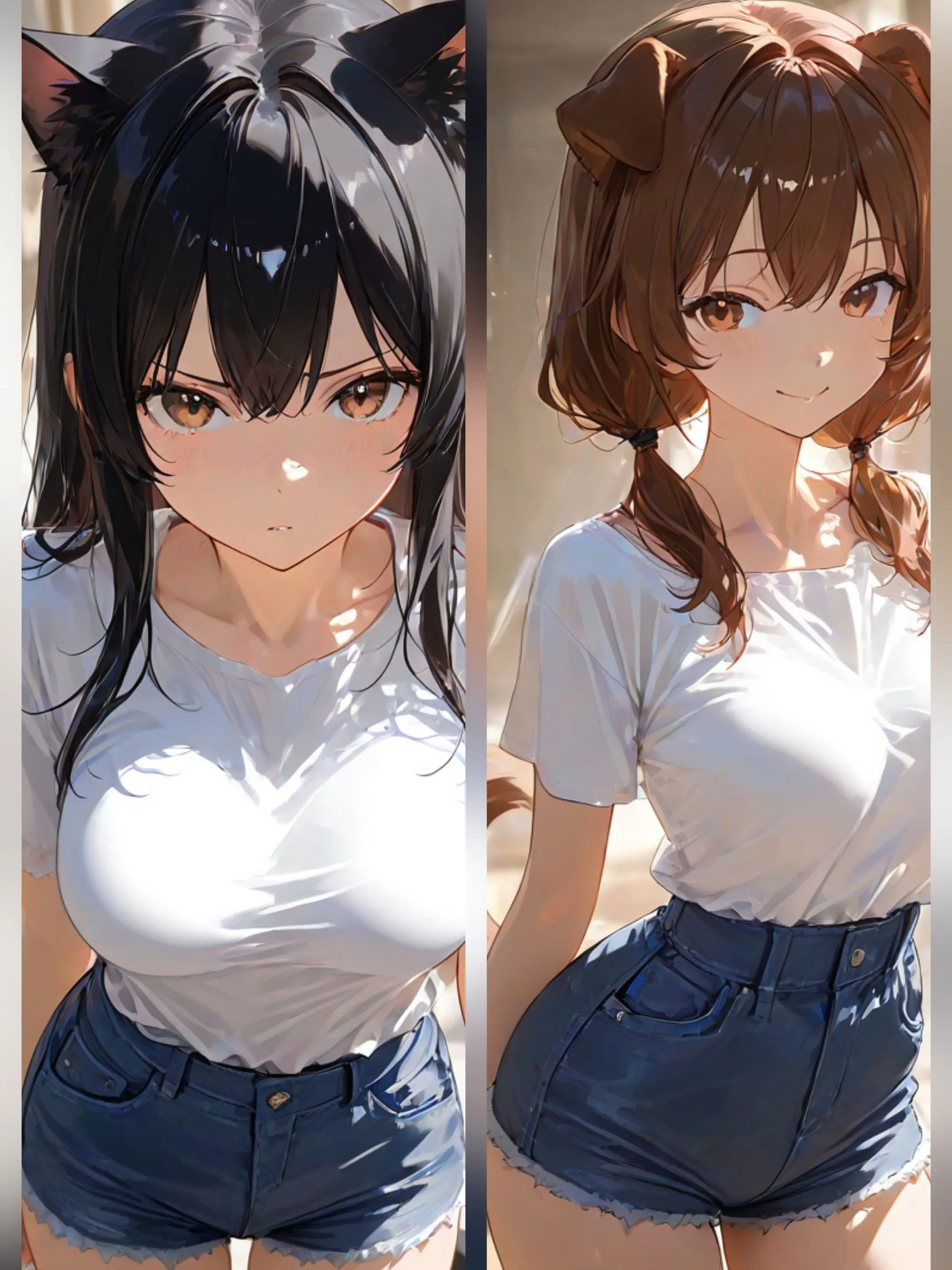 ProneSash9730의 고양이수인과 강아지수인을 주웠다?!