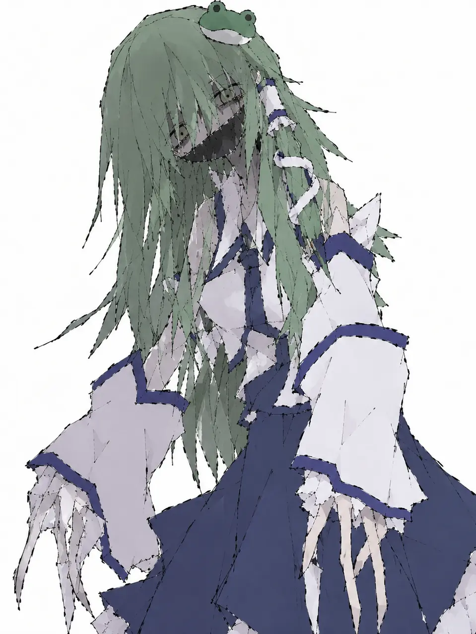 TOUHOU810의 Sanae in the Aberrant Realm!
