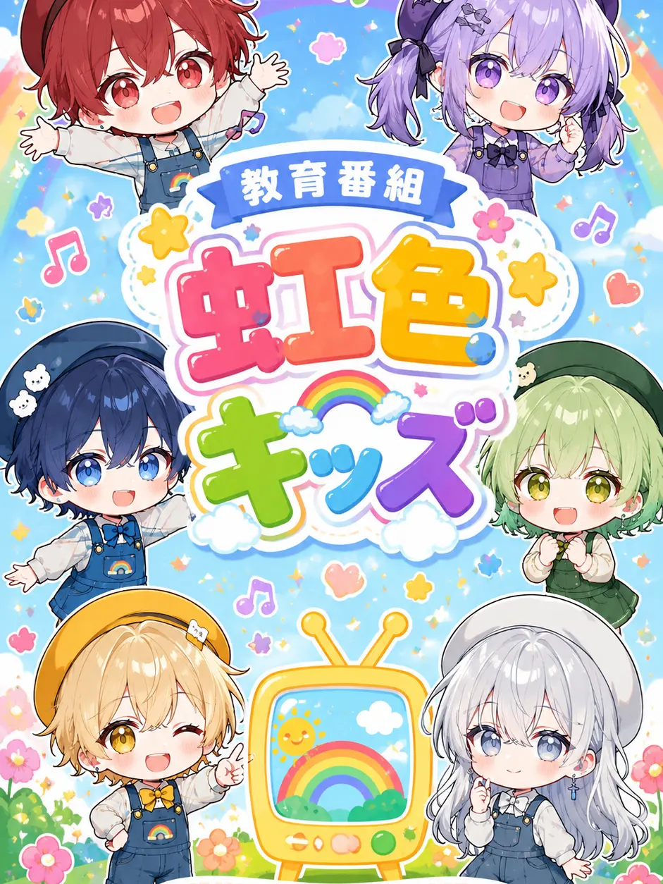 ay_41s의 教育番組『虹色キッズ』