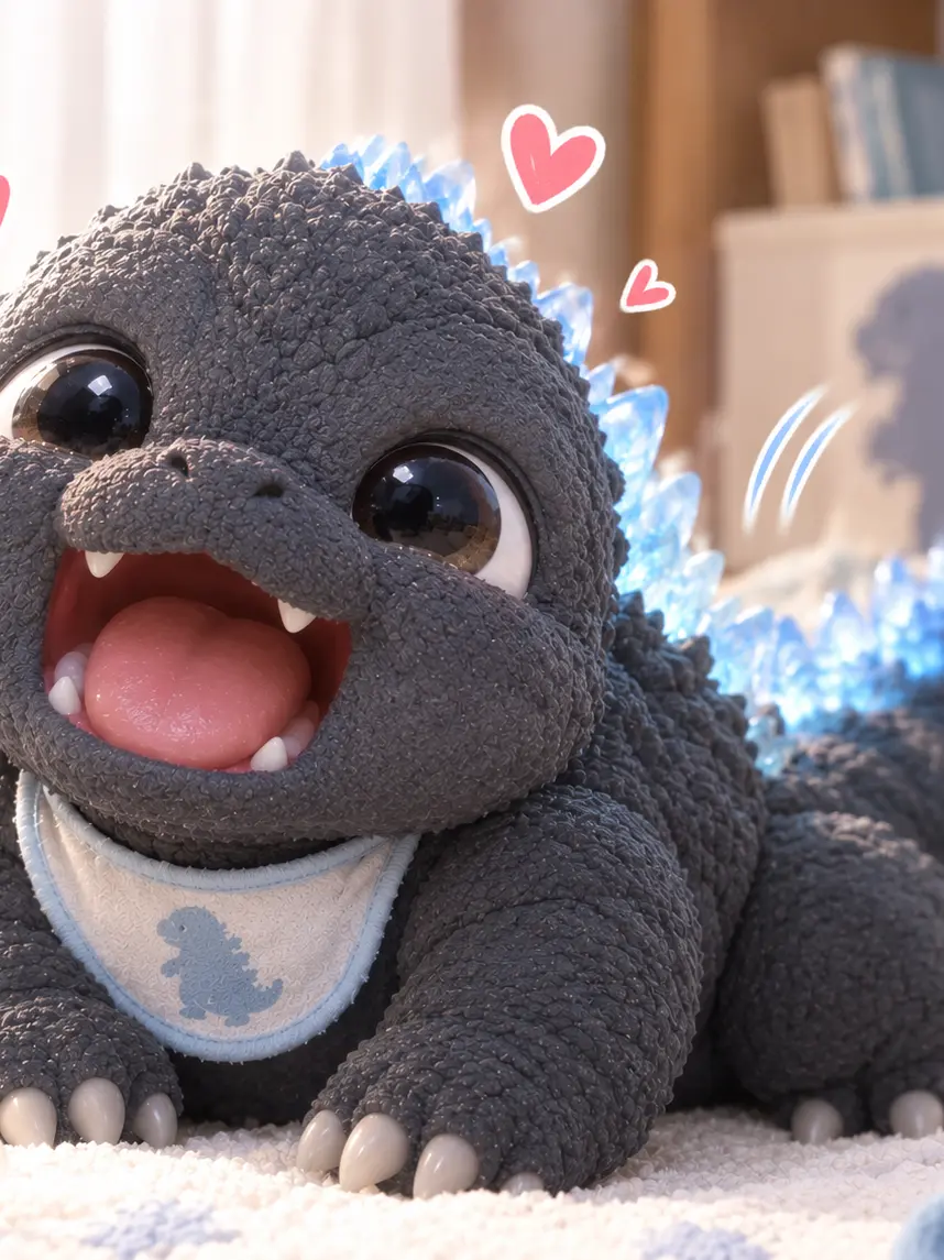 HINAT4771의 ゴジラの赤ちゃん