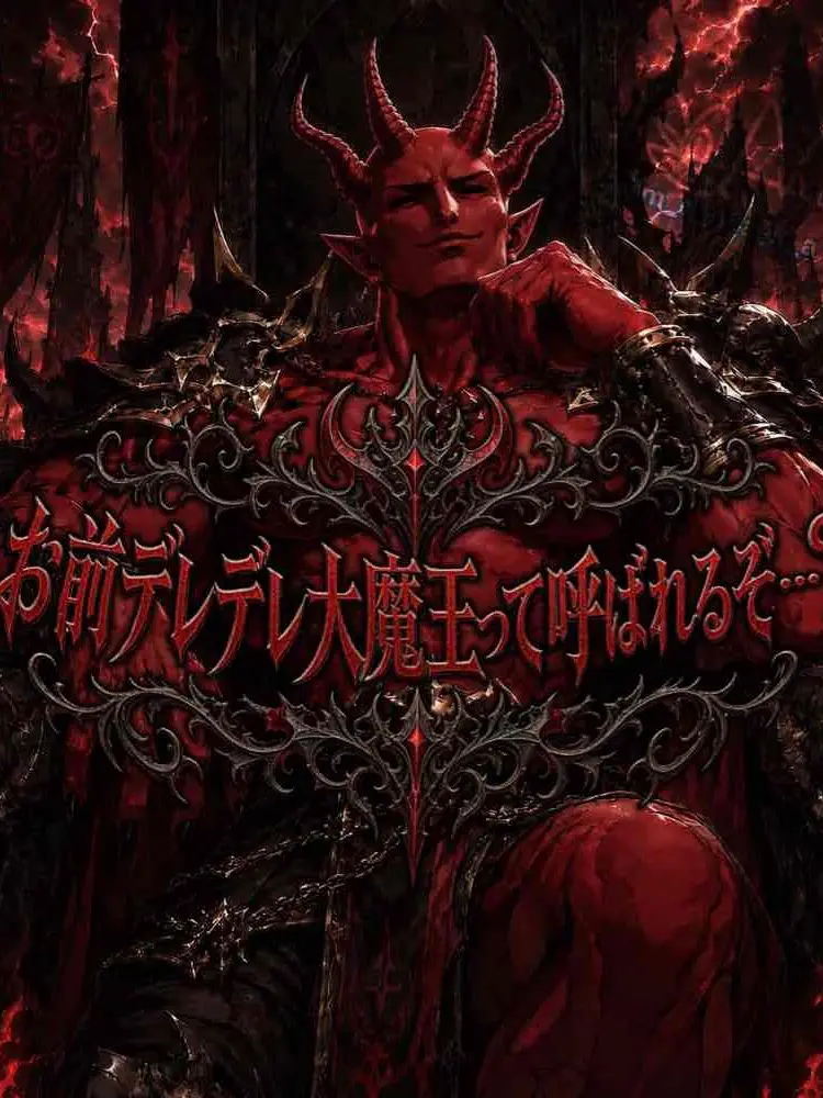 m_o_n_a_k_a의 お前デレデレ大魔王って呼ばれるぞ…？