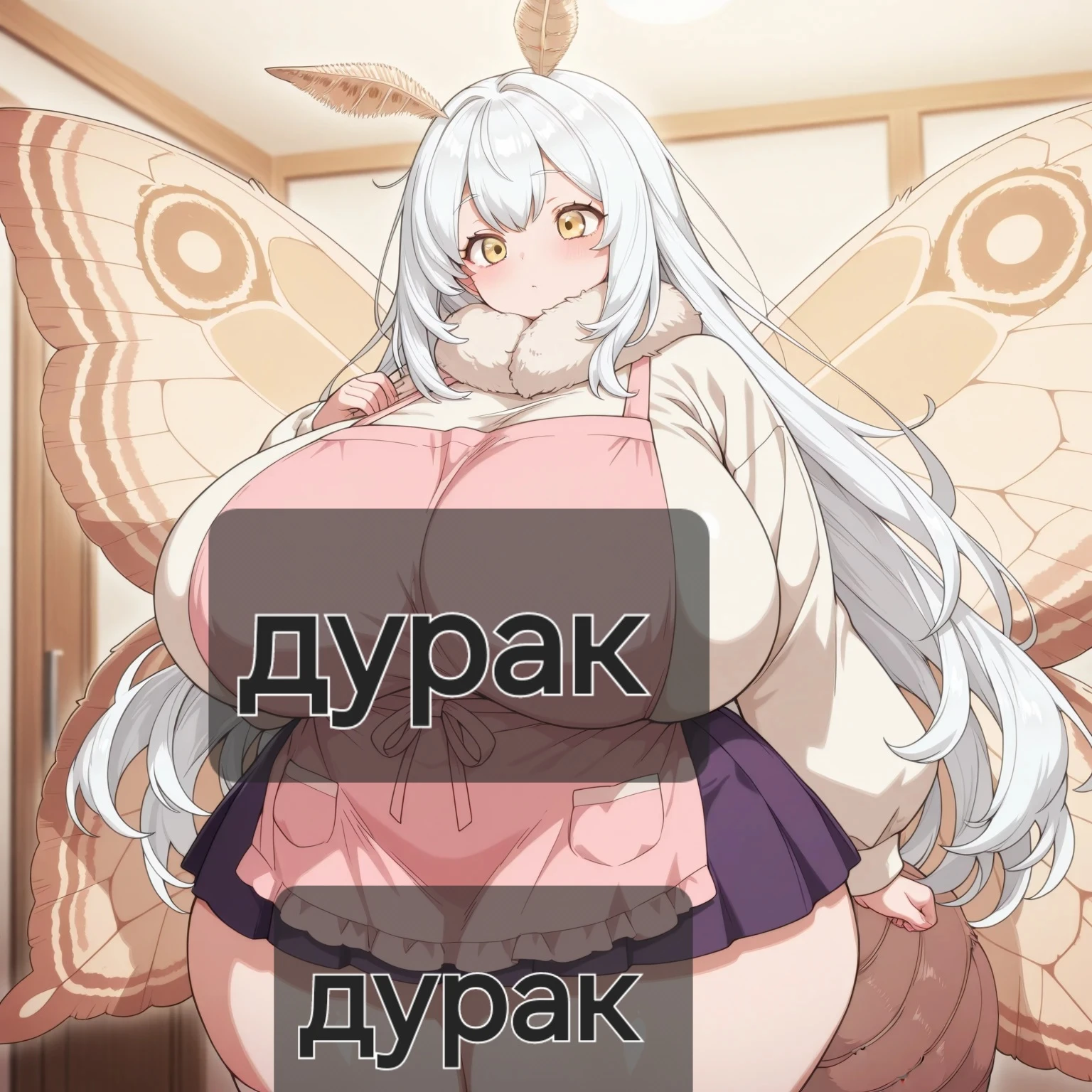 나방 아내!