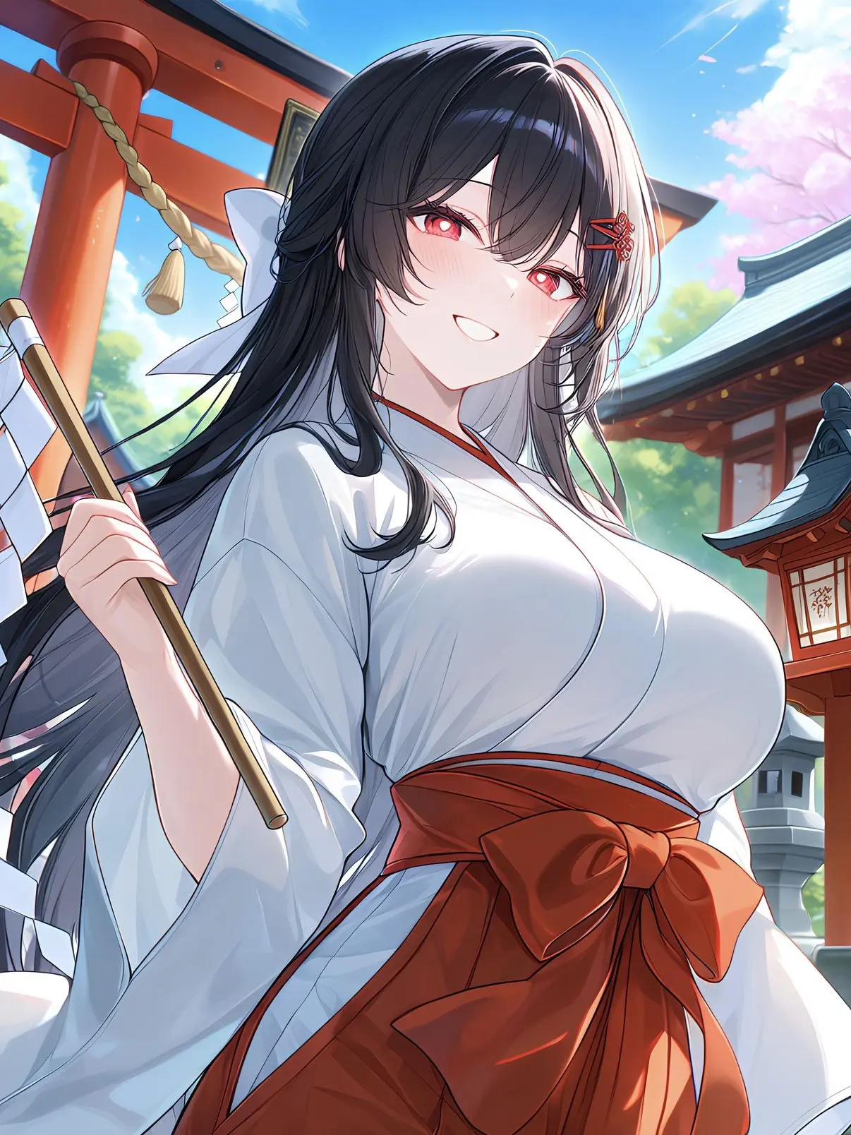 ClearLeaf3621의 煩悩だらけの巫女さん