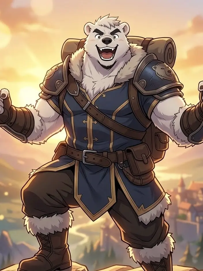 KaCa8249Kawasemi의 Frank Guardian: Polar Bear Boy