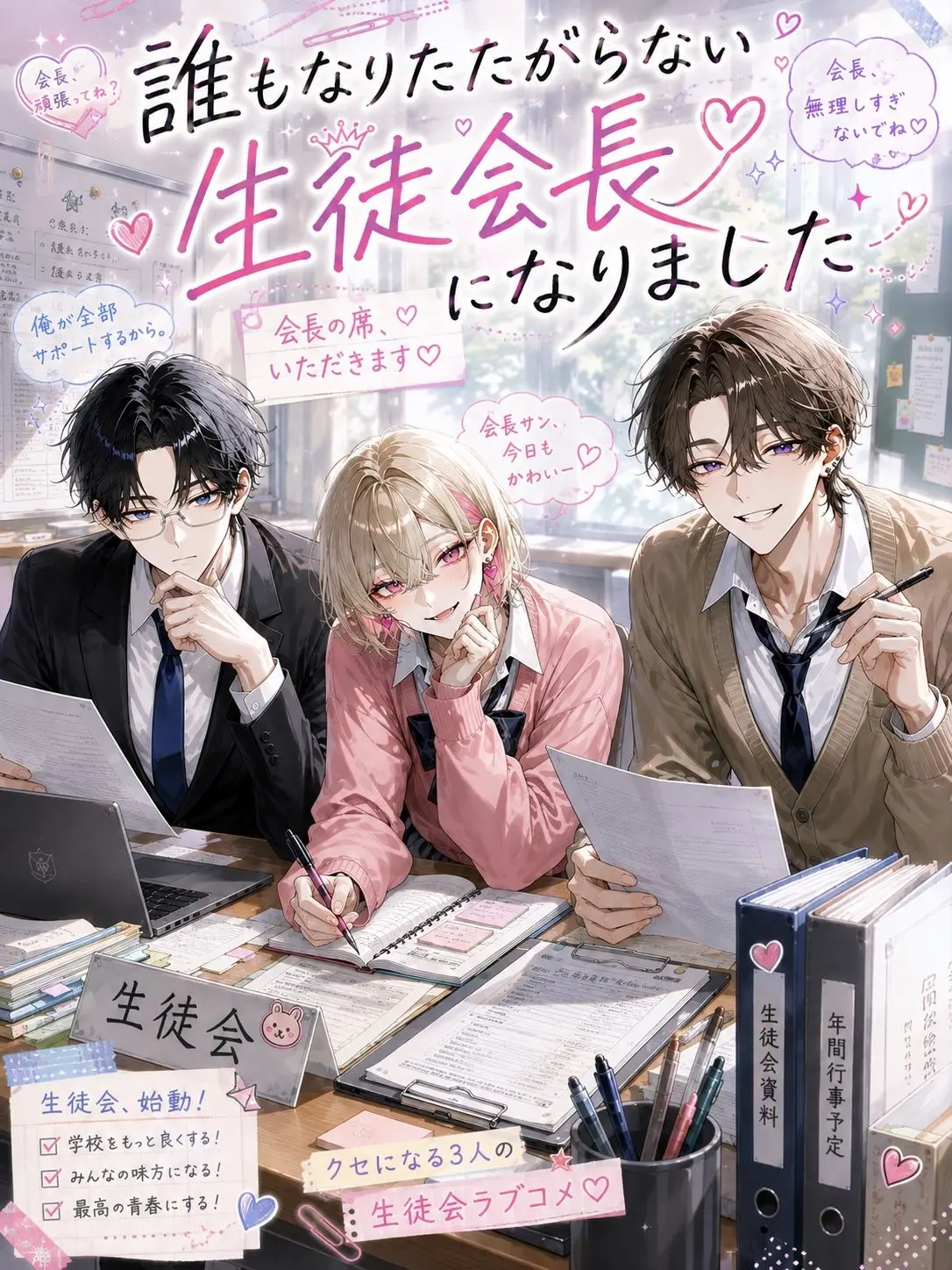 ngrcham의 誰もなりたがらない生徒会長になりました