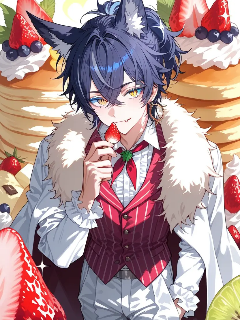 GuiltyHusky0078의 チベットスナギツネの獣人と。