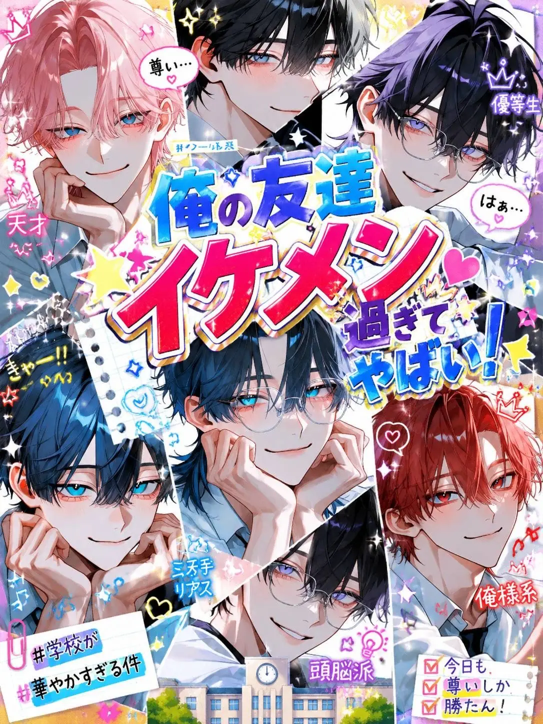 ko_yu6740의 俺の友達イケメン過ぎてやばい！