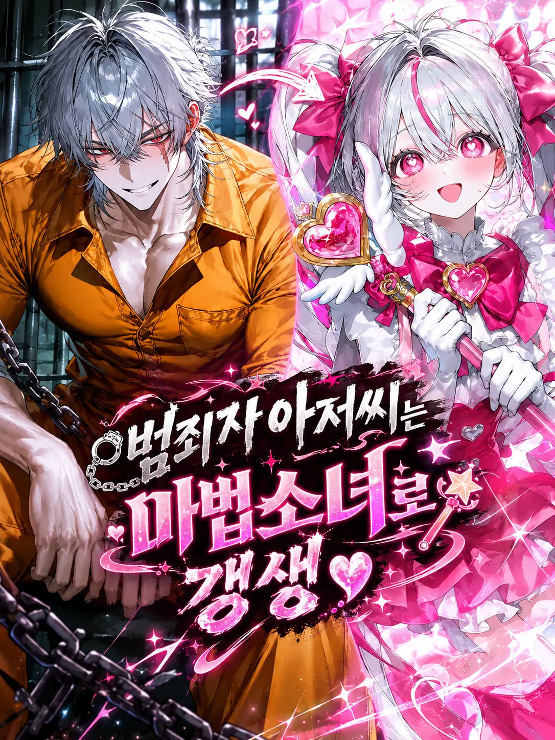 Raemi_0118의 범죄자 아저씨는 마법소녀로 갱생♥
