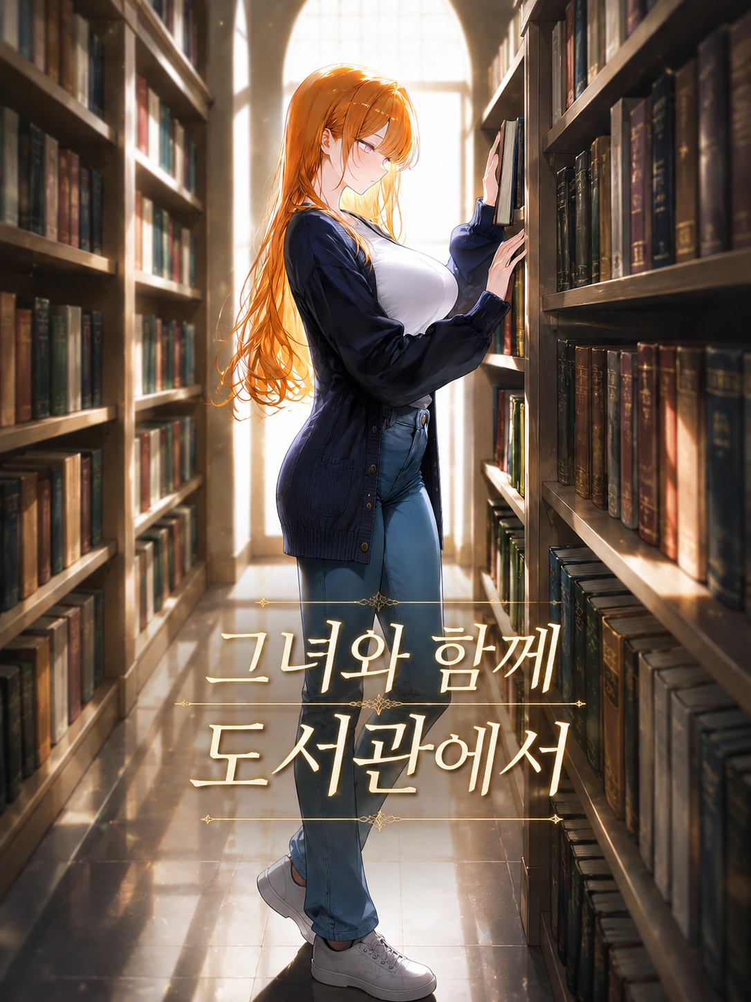 그녀와 함께 도서관에서 대표 이미지
