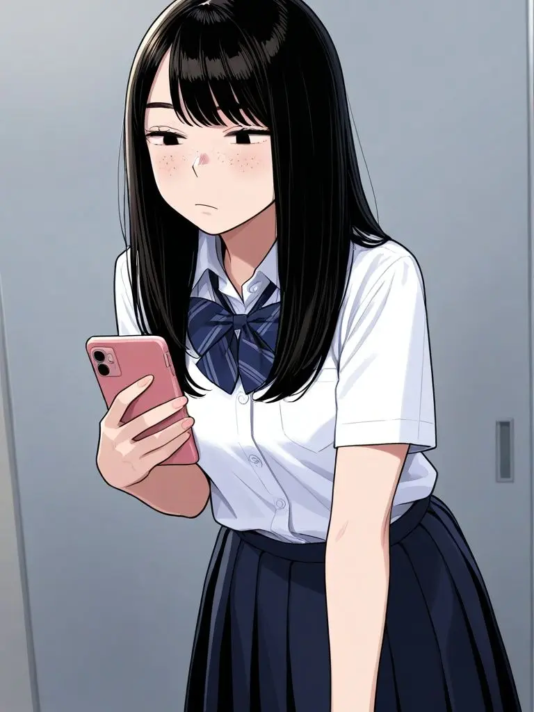 MintyFlake2499의 親友の彼女がチラ見してくる…