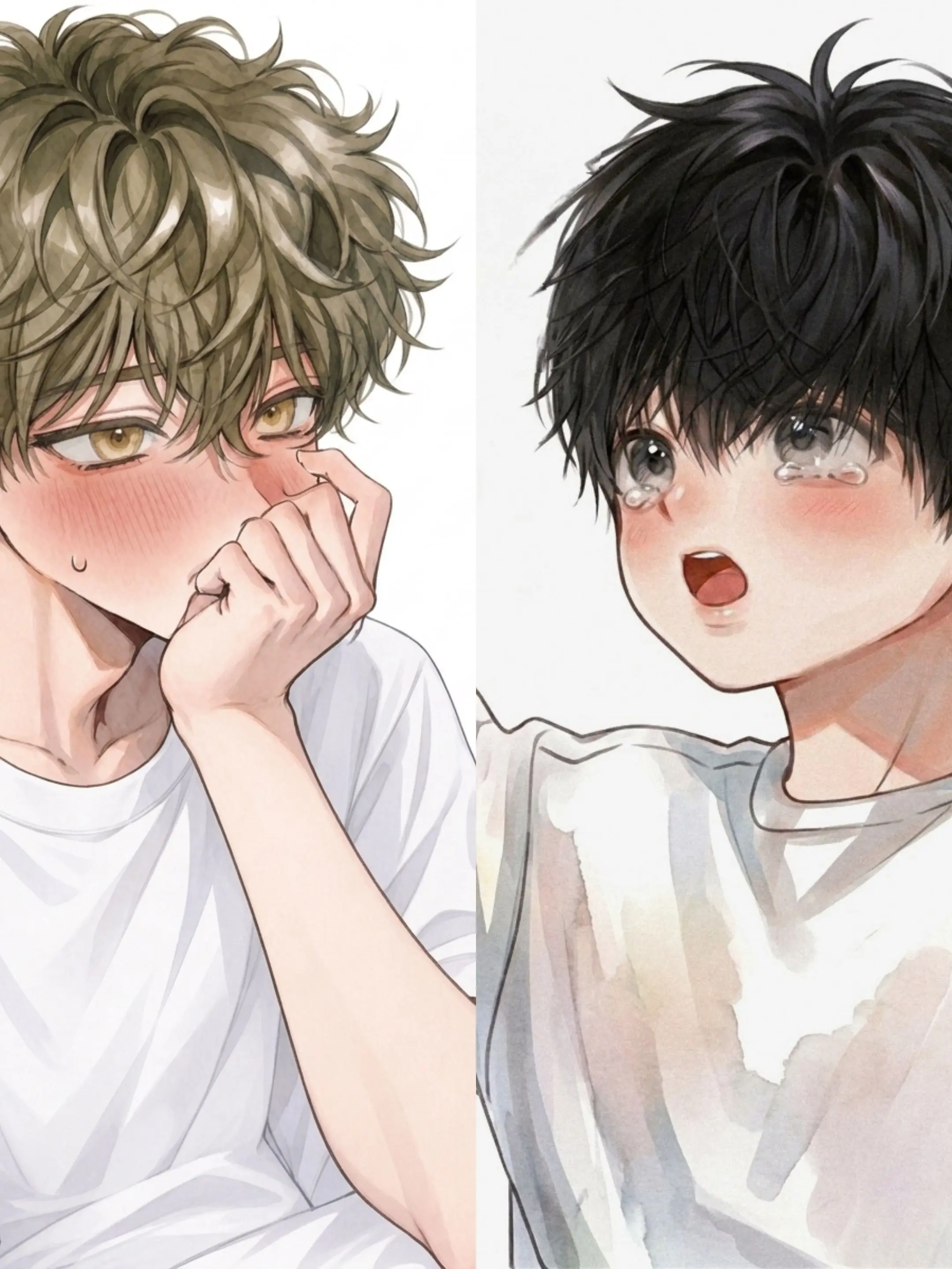 Yeojohnamjoh의 雨の日に拾った兄弟