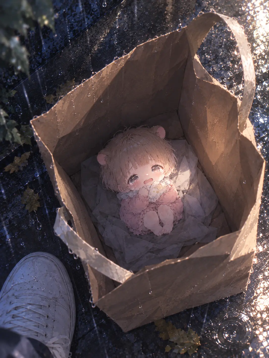 Parucham의 てのひらハムちゃんは甘えんぼ