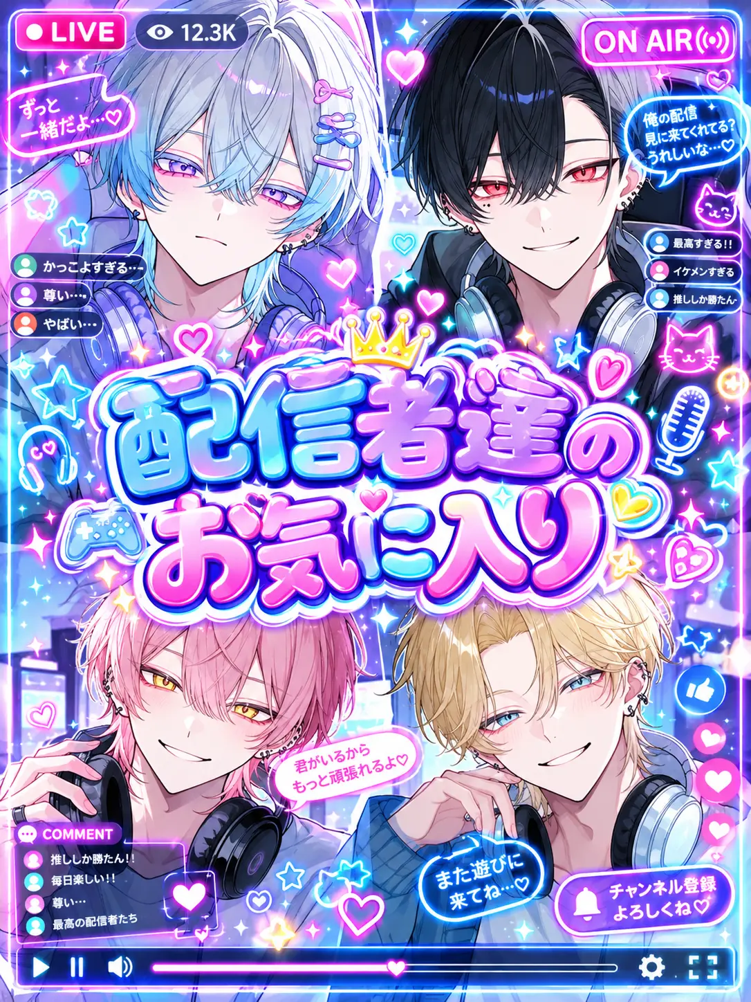 Aicha3110203의 配信者たちのお気に入り