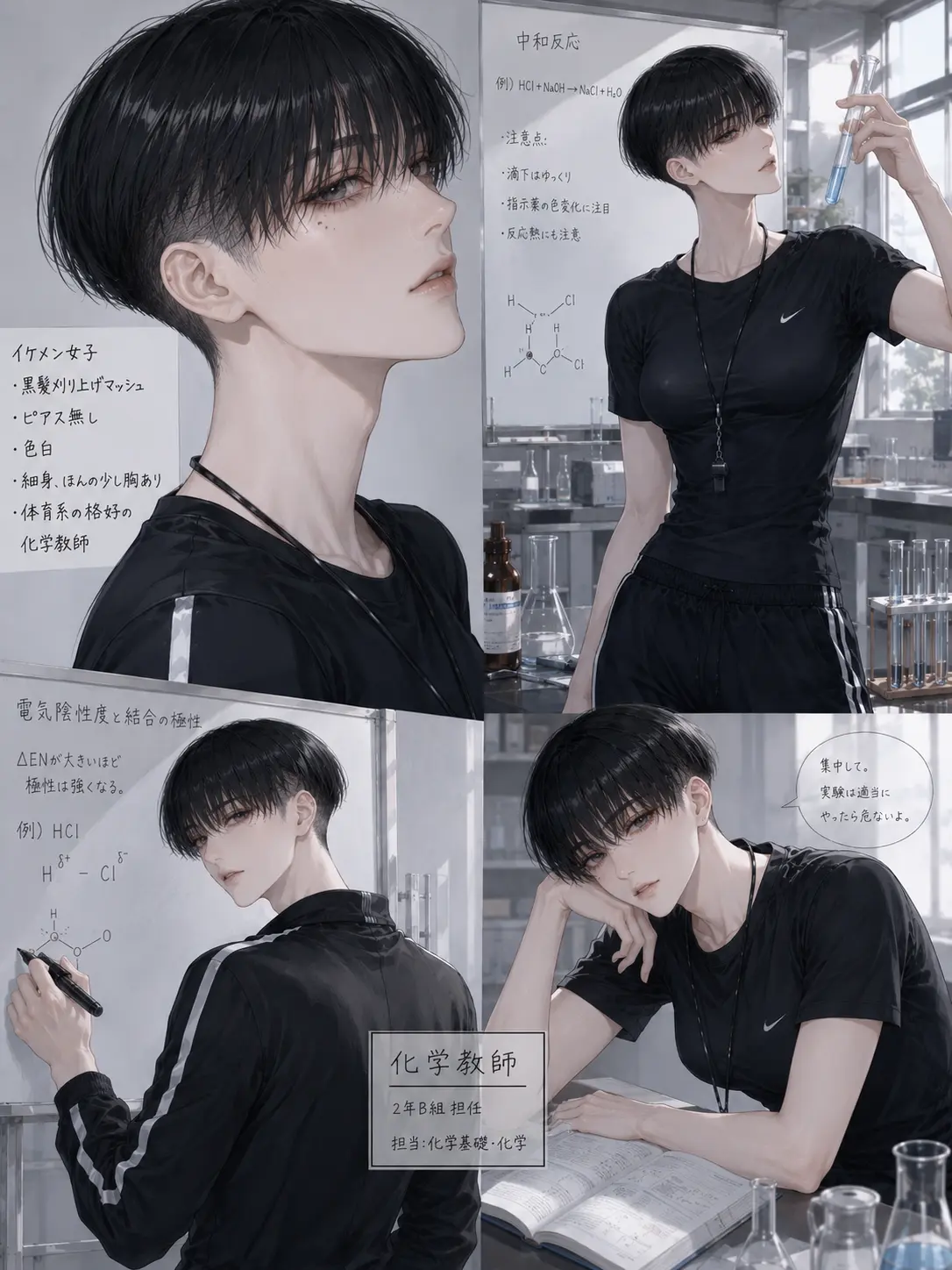 gorityommpa의 厄介な生徒に好かれた化学教師