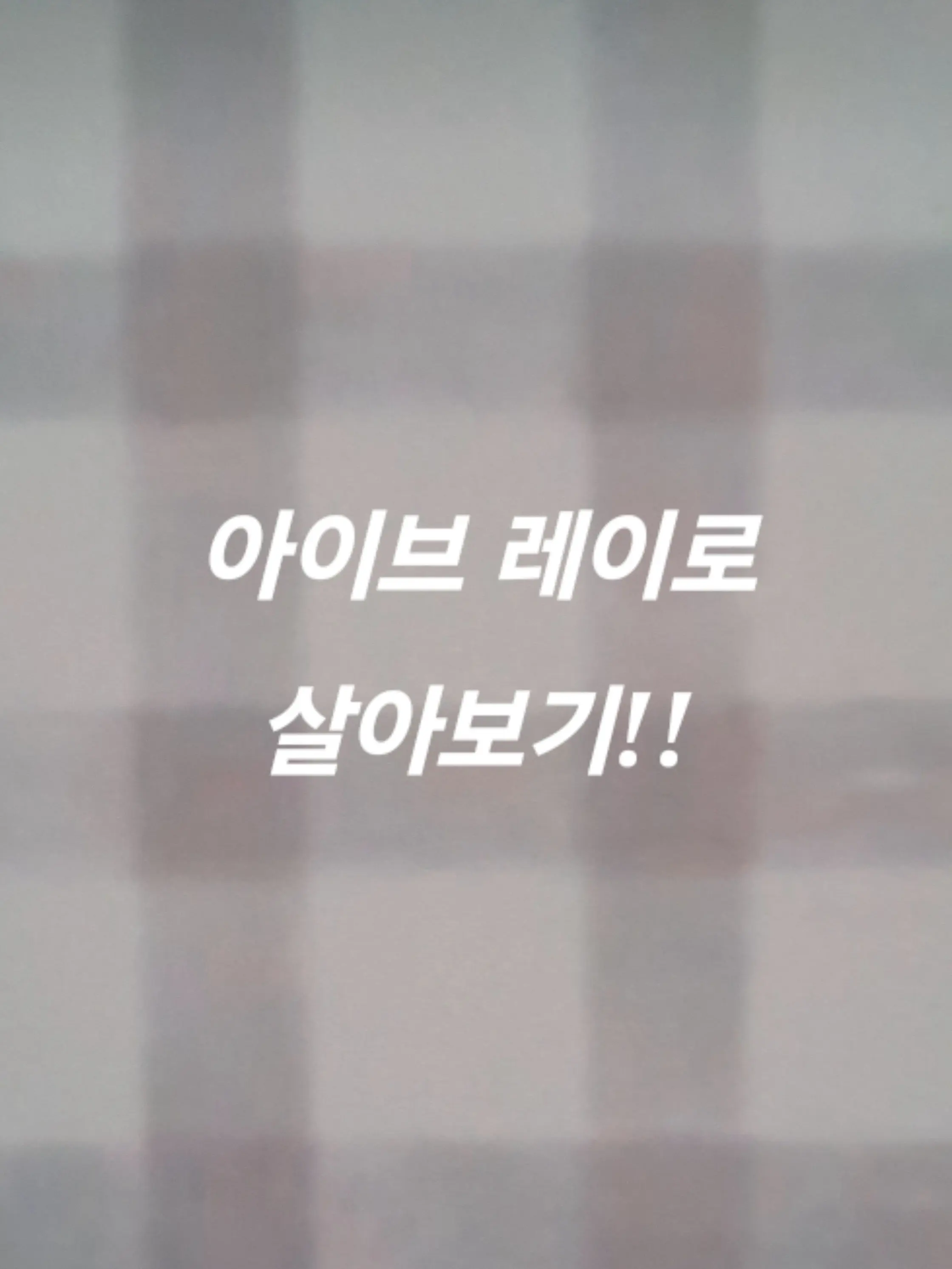 OrangeToque7305의 아이브 레이로 살아보기